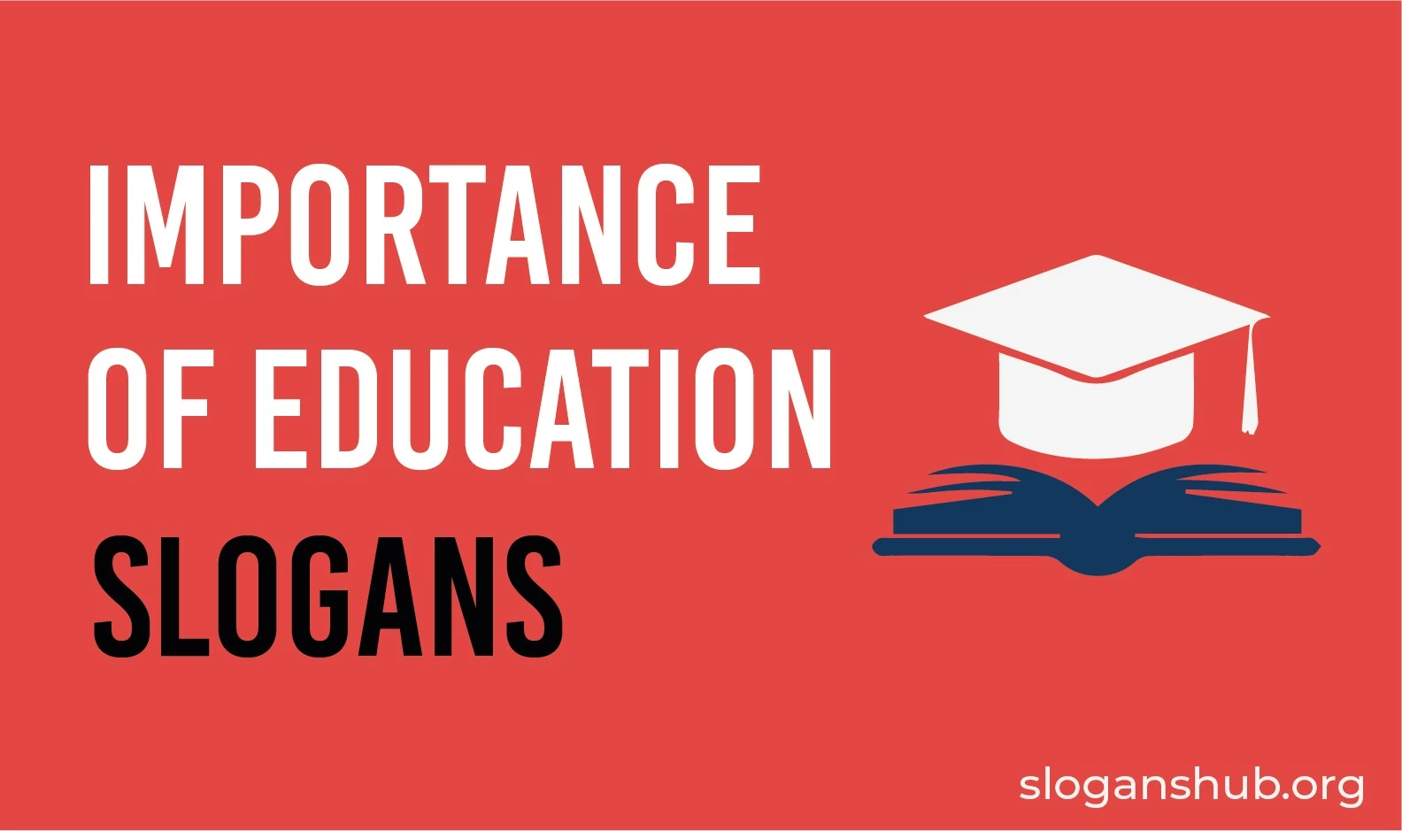 Importance Of Education Poster
