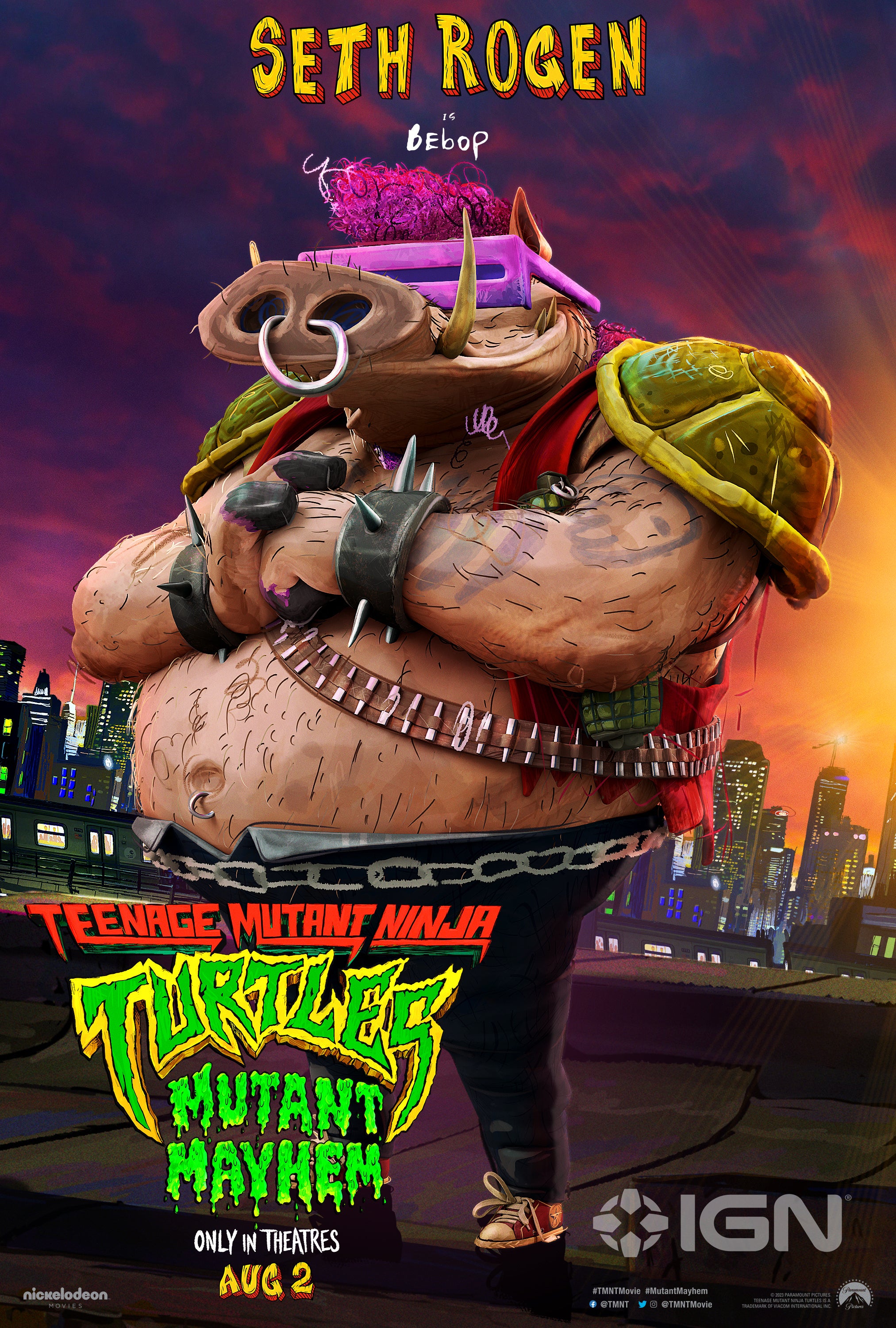Slideshow: TMNT: Mutant Mayhem Character Posters