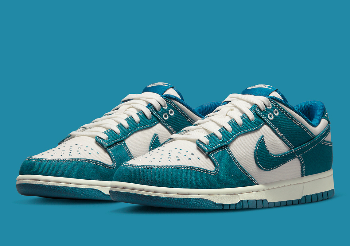 捧呈 Nike SB Dunk Low &quot;Sashiko&quot; Kids-nurie.com