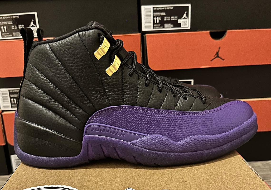 Air Jordan 12 &quot;Black/Field Purple&quot; CT8013-057| SneakerNews.com