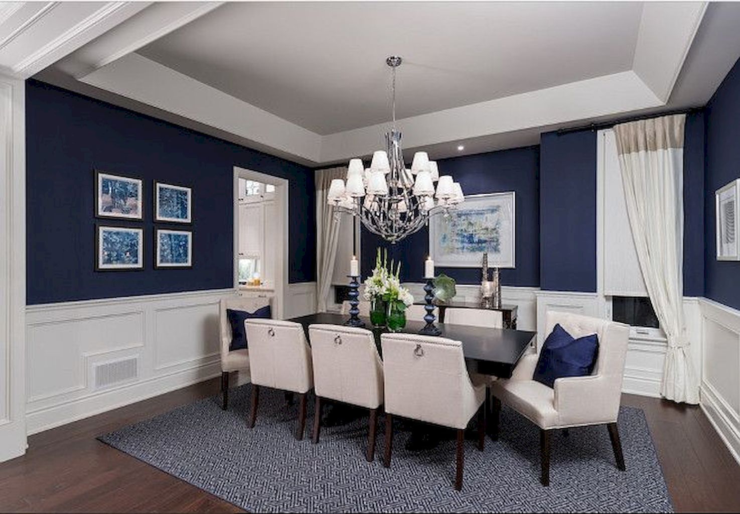 20 Stunning Two-Toned Painted Walls - Ideas for a Stylish Interior