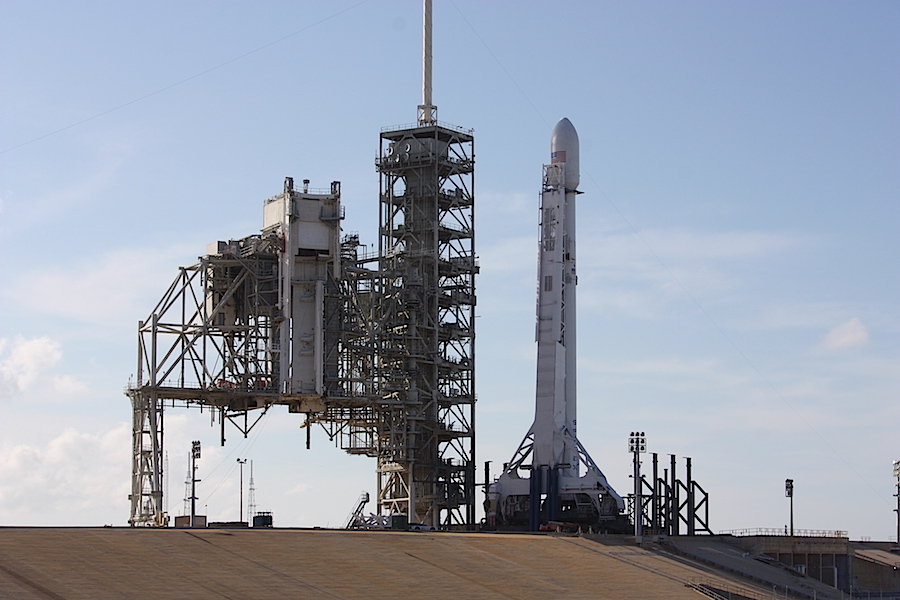 Photos: Falcon 9 rocket poised for first national security flight – Spaceflight Now