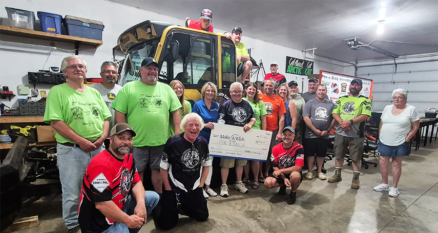 Pok-A-Snoz Club Presents Donation To Make-A-Wish - Point/Plover Metro Wire