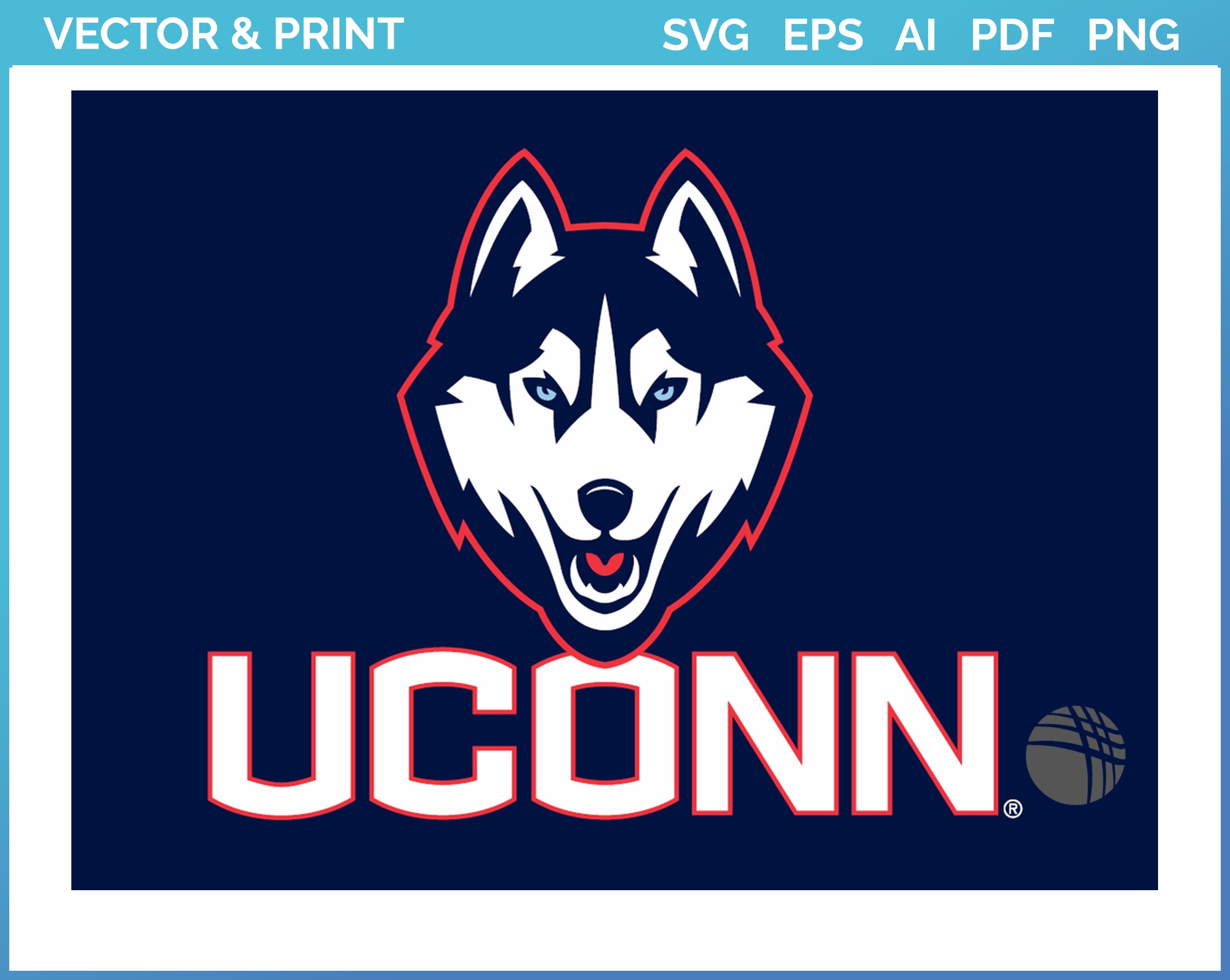 Uconn Logo Vector