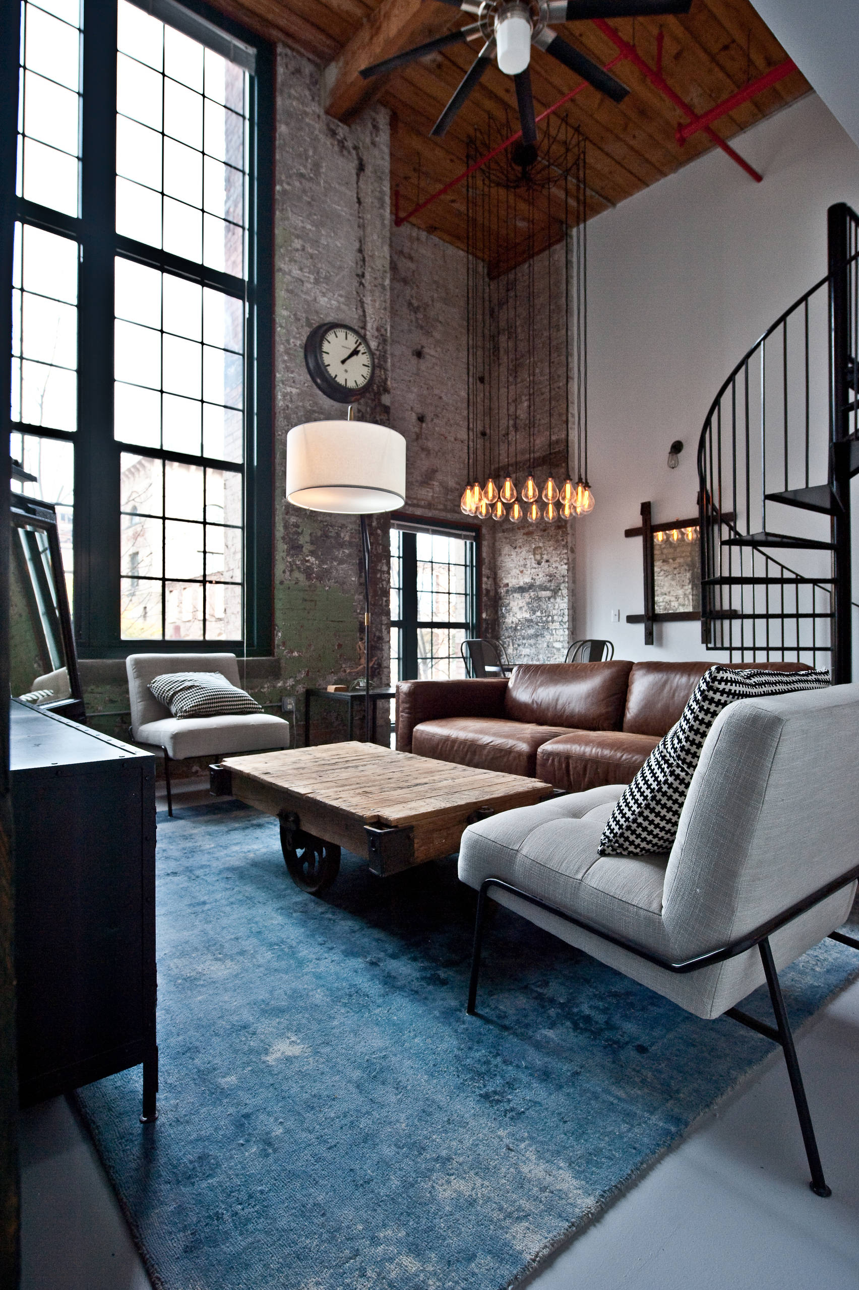 18 Things You Should Do In Industrial Style Living Room | industrial style living room - Celine ...