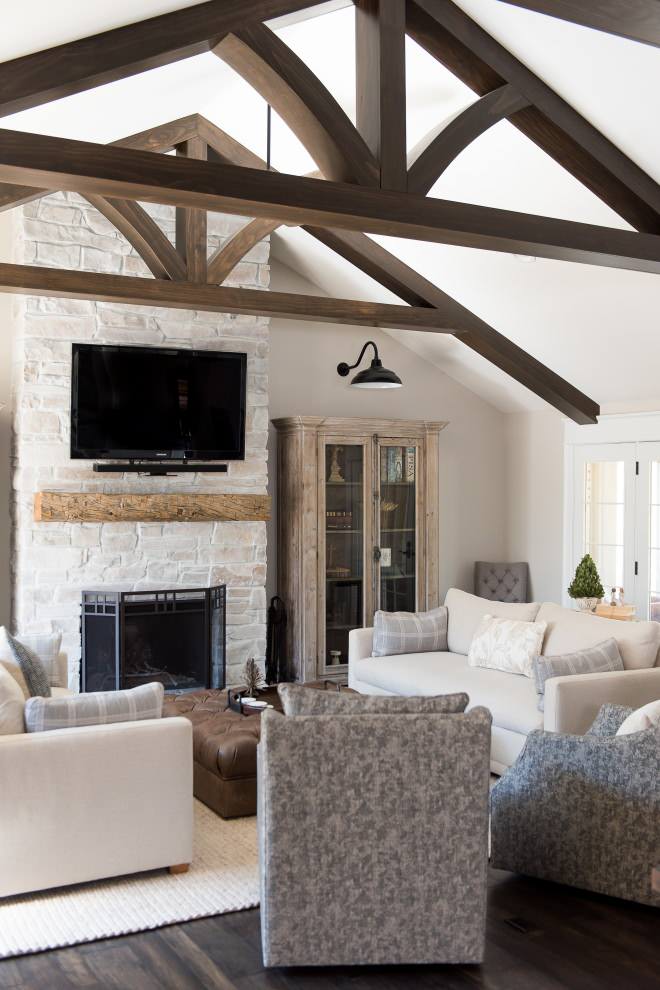 Stone Fireplace Vaulted Ceiling – I Am Chris