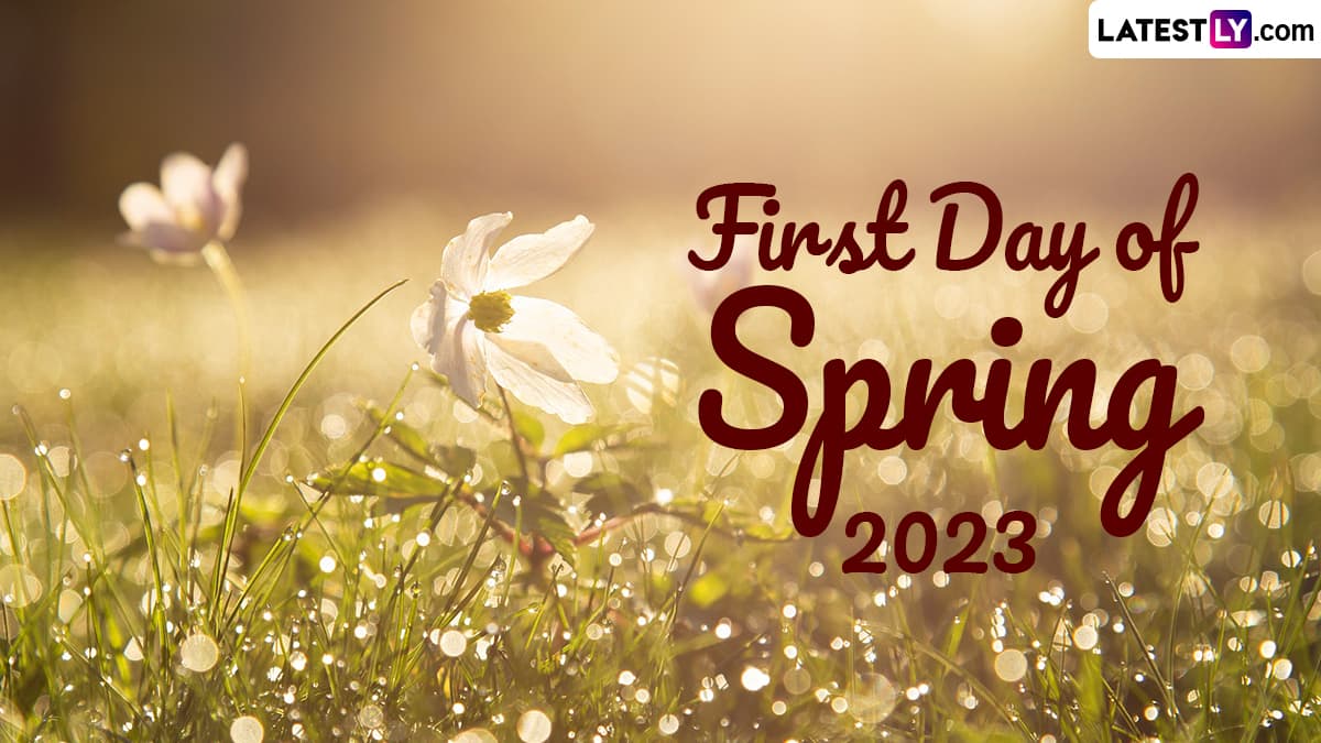 Happy Spring 2023 Wishes & Spring Equinox HD Images: GIF Greetings, &#39;First Day Of Spring&#39; Quotes...
