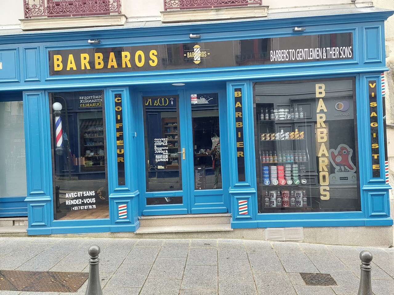 Commerce à Vitré: Un Nouveau Coiffeur-barbier S&#39;installe Rue Garengeot