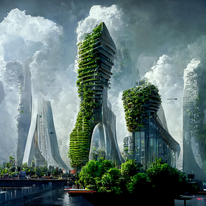 Futuristic Skyscraper