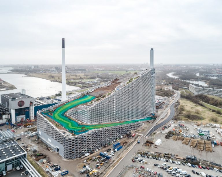 Bjarke Ingels Group&#39;s Copenhill Urban Mountain Nears Completion