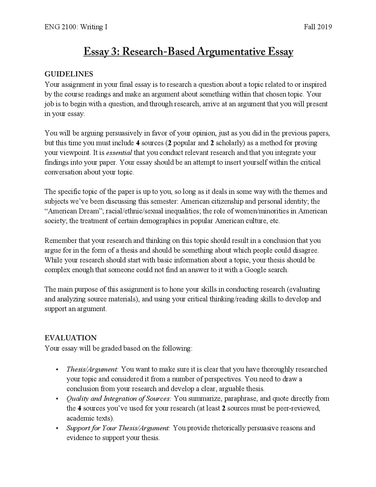 Research Argumentative Essay Examples | Sitedoct.org