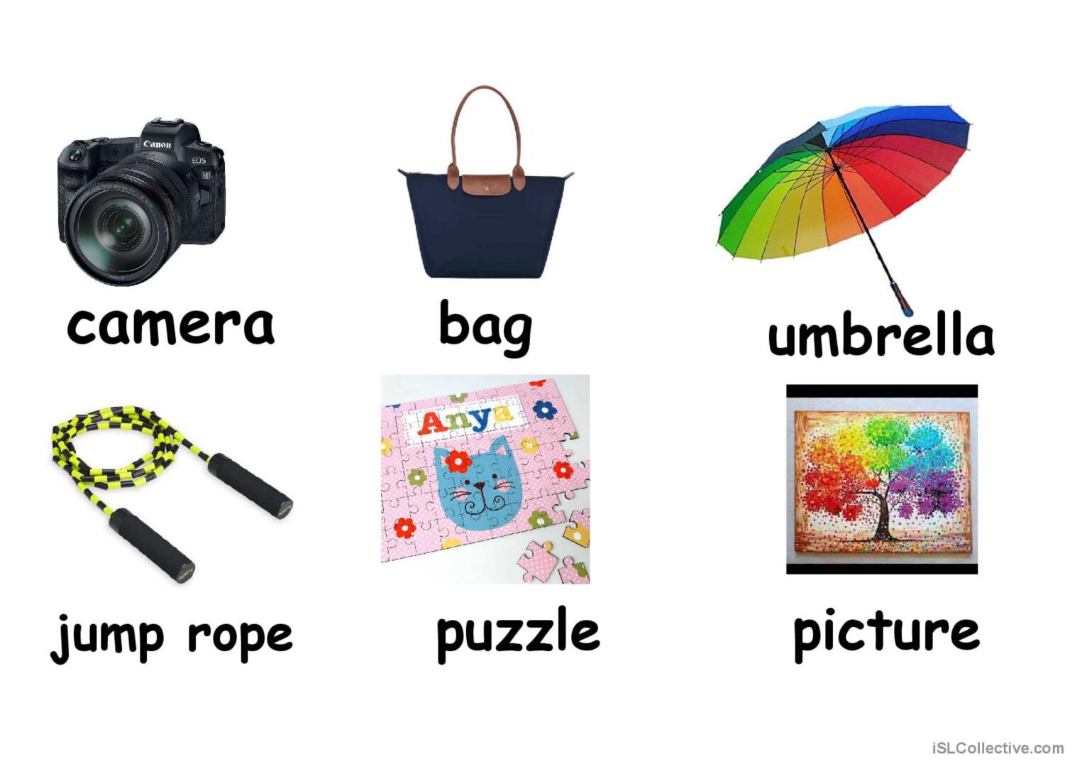 THINGS: English ESL Powerpoints