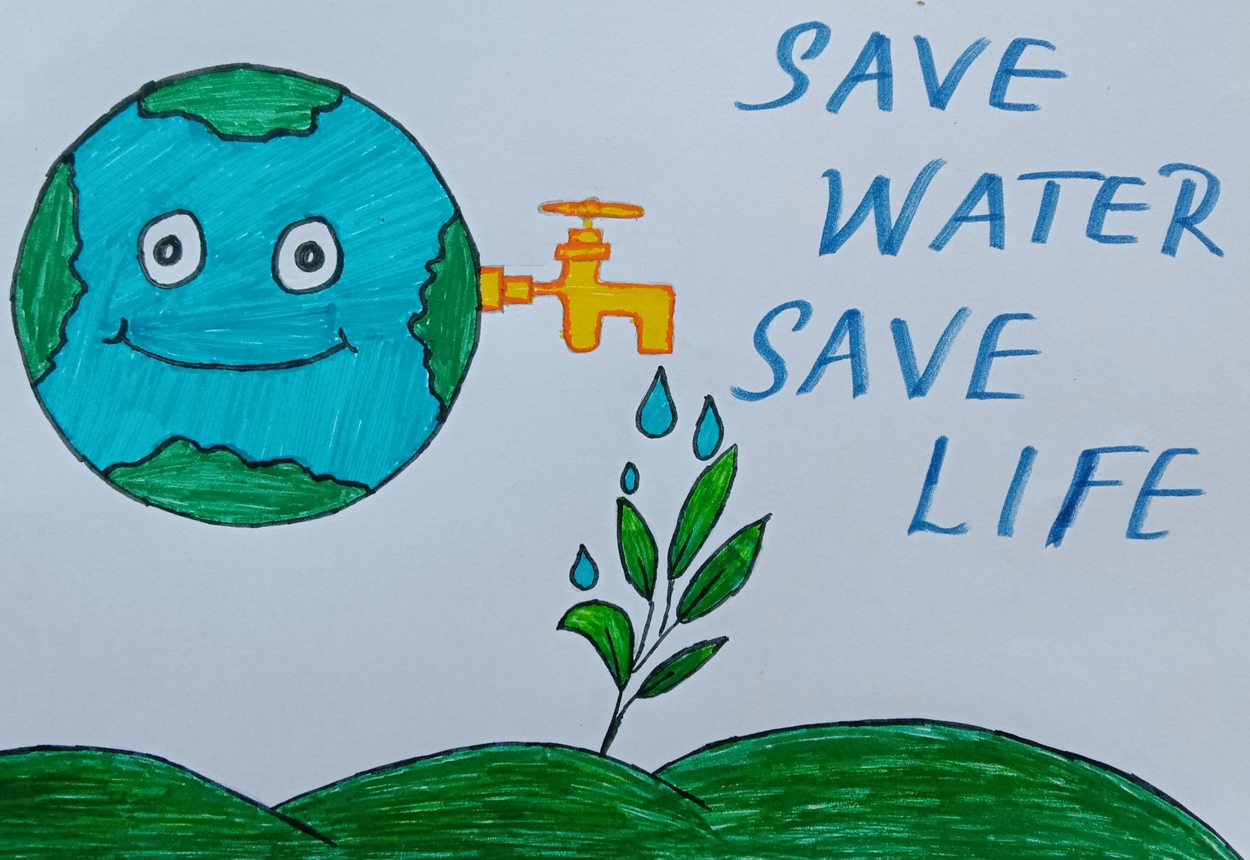 Save Water Save Life Save Water Save Life Save Water Save Life Water Covers 71 Of - Otosection