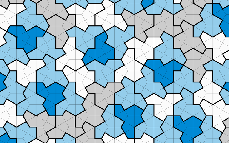 Newfound Mathematical &#39;Einstein&#39; Shape Creates a Never-Repeating Pattern - Scientific American