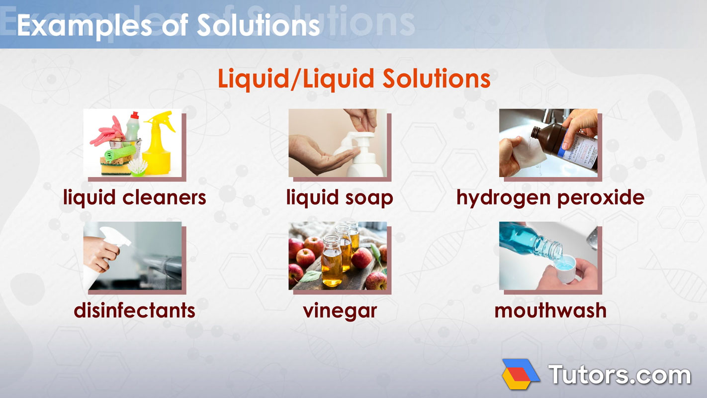 Solution Chemistry Definition, Types, Examples, 52% OFF