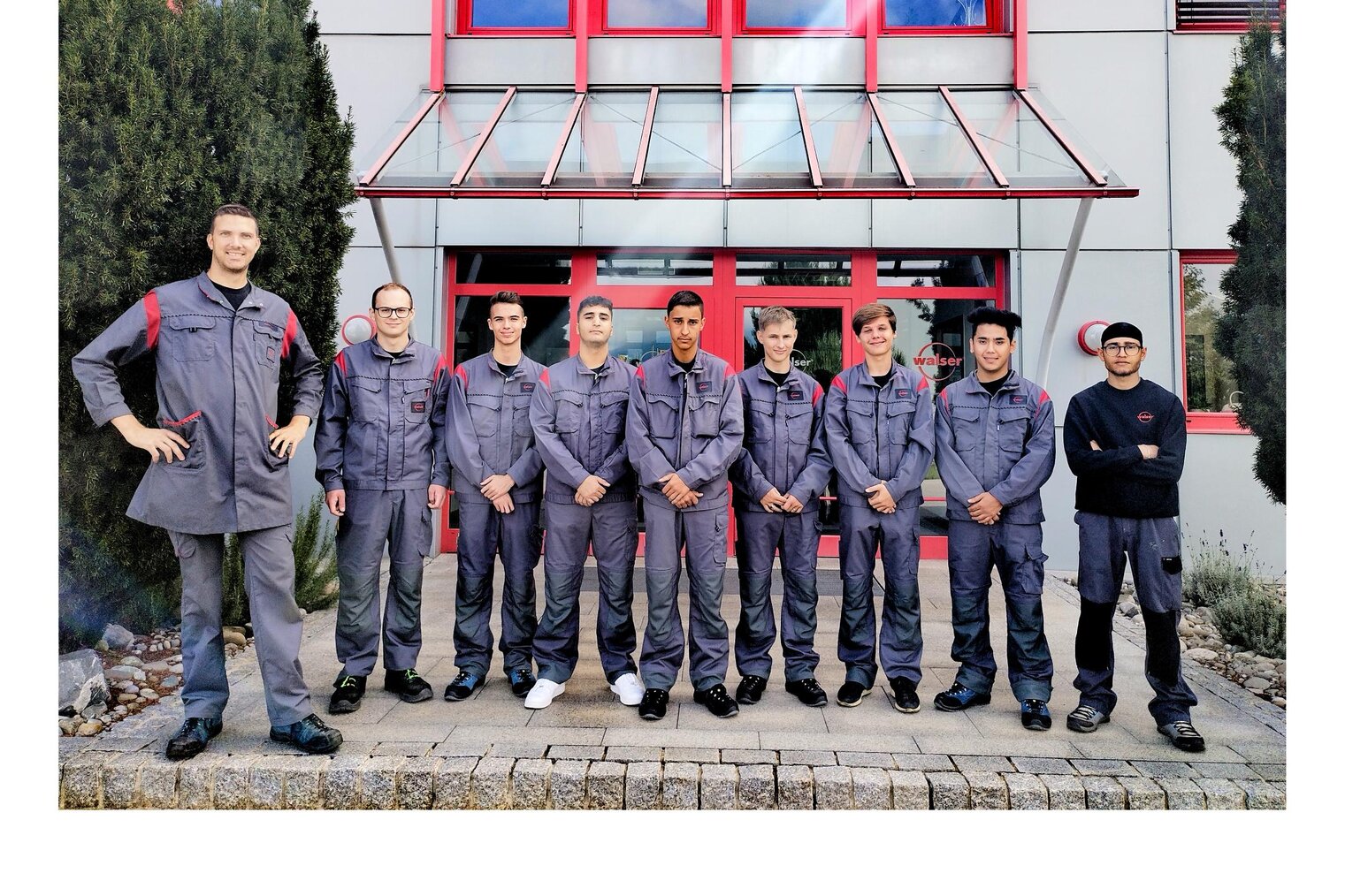 8 Lehrlinge Starten In Rankweil, News - Walser Gruppe