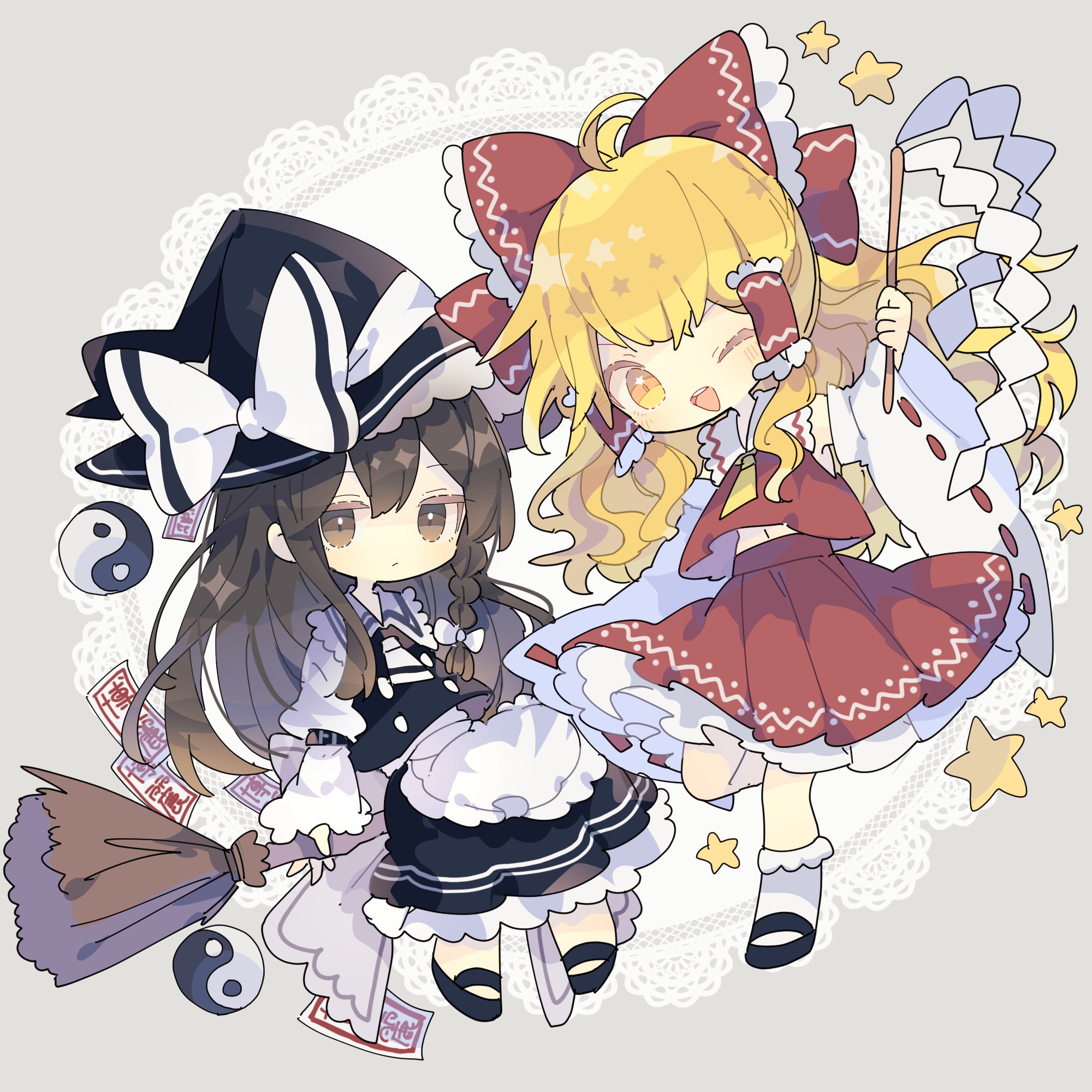ReiMari - Touhou - Image By Rasra25 #3797783 - Zerochan Anime Image Board