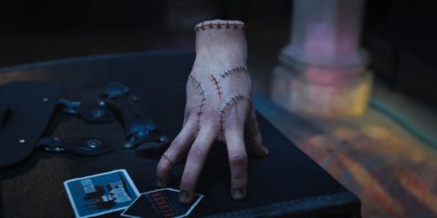 Wednesday&#39;s Thing Is Played by Victor Dorabantu&#39;s Hand