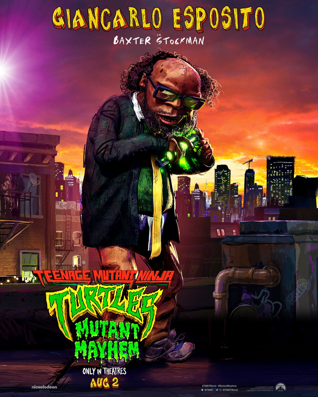 &#39;Teenage Mutant Ninja Turtles: Mutant Mayhem&#39; Posters: Meet The Gang