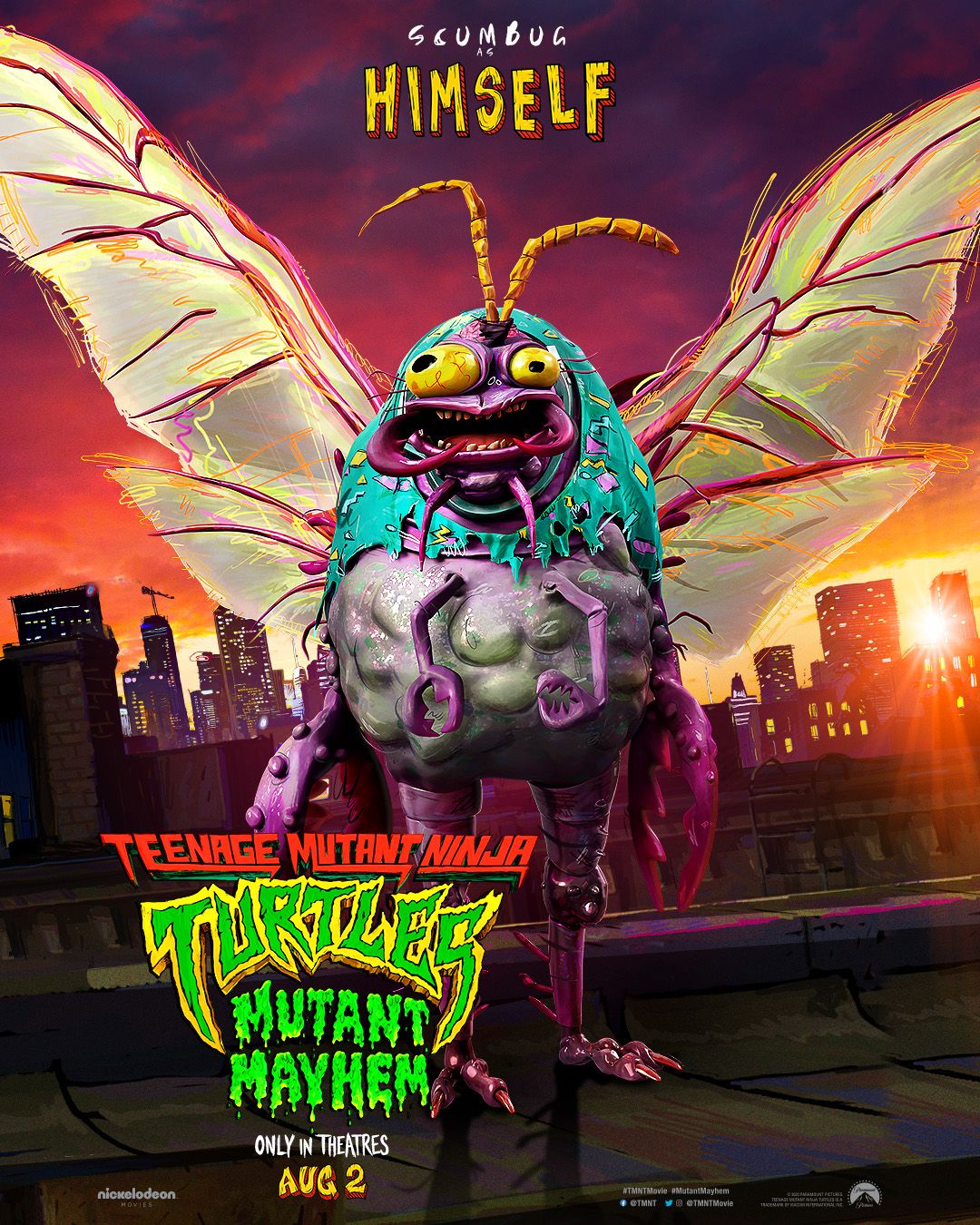 &#39;Teenage Mutant Ninja Turtles: Mutant Mayhem&#39; Posters: Meet The Gang