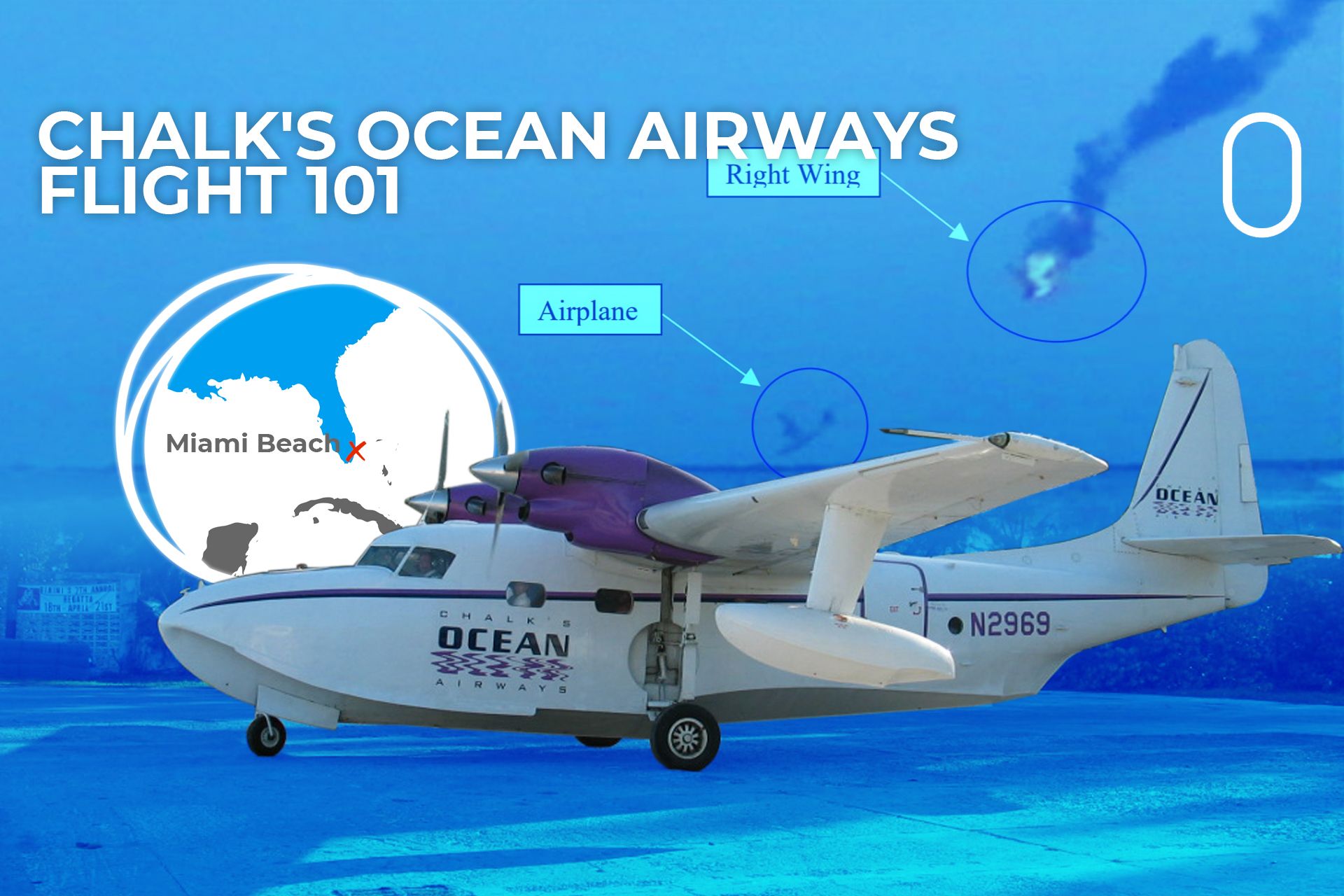 17 Years Ago Today Chalk&#39;s Ocean Airways Flight 101 Came Down Off Miami Beach