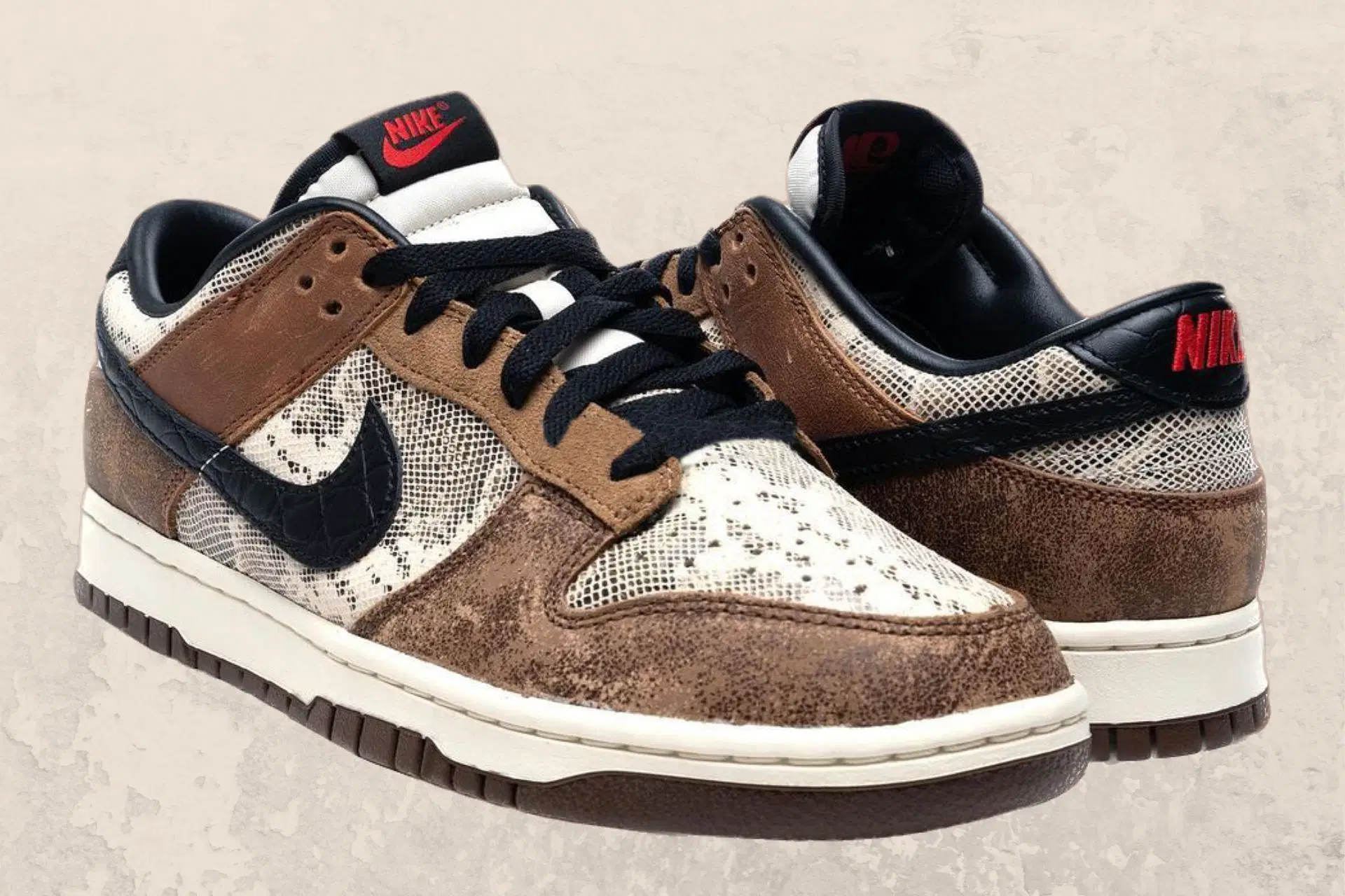 CO.JP: Nike Dunk Low CO.JP &quot;Brown Snakeskin&quot; Shoes: Where To Buy, Price, And More Details Explored