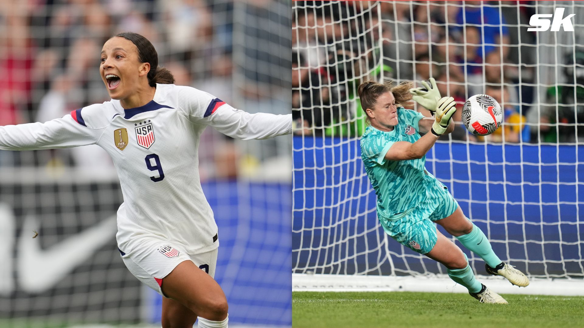 In Photos: Dansby Swanson&#39;s Olympic Gold Medalist Wife Mallory Swanson & Teammate Alyssa Naeher...
