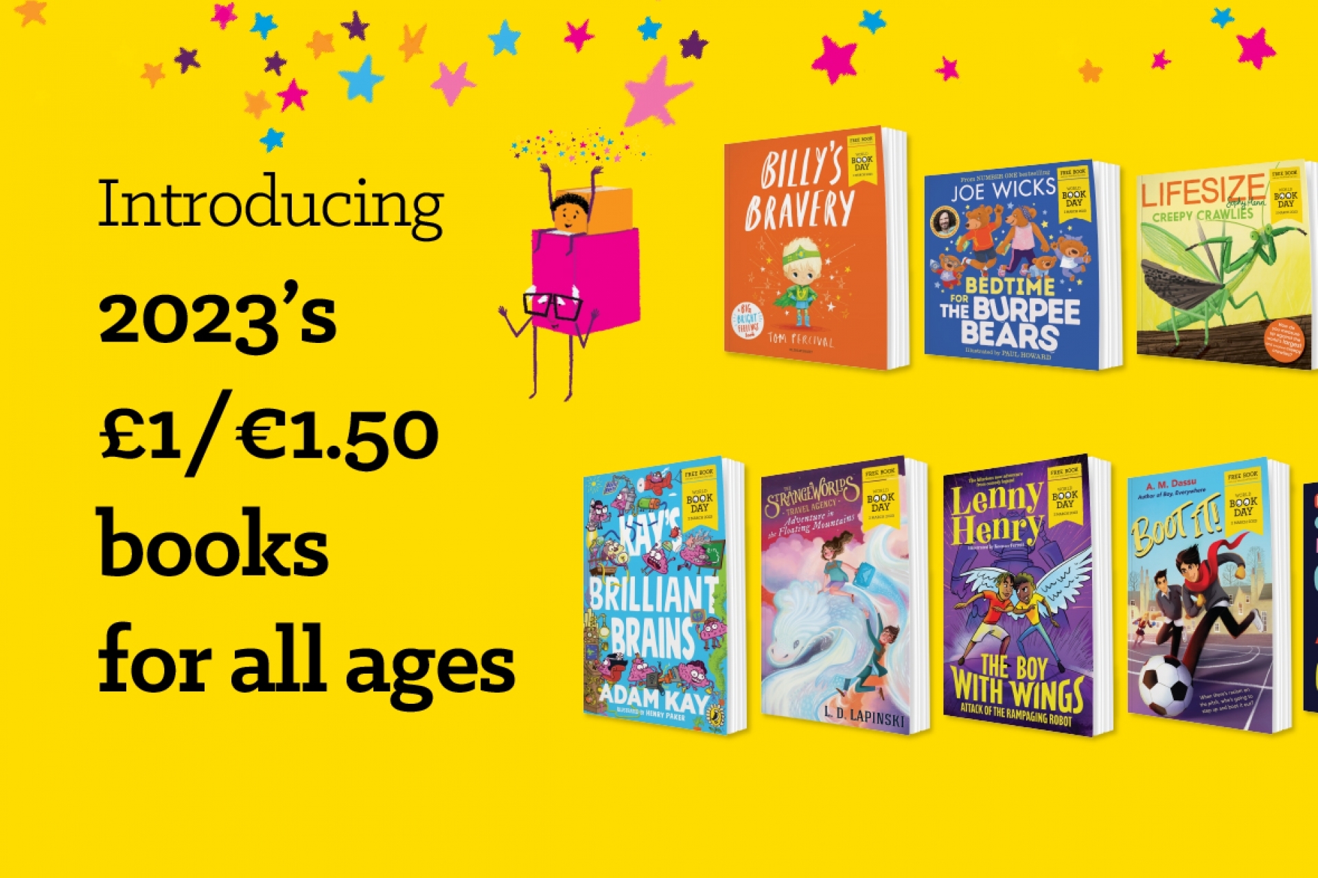 World Book Day Announces 2023 Line Up of 15 Books for Children | LoveReading4Kids