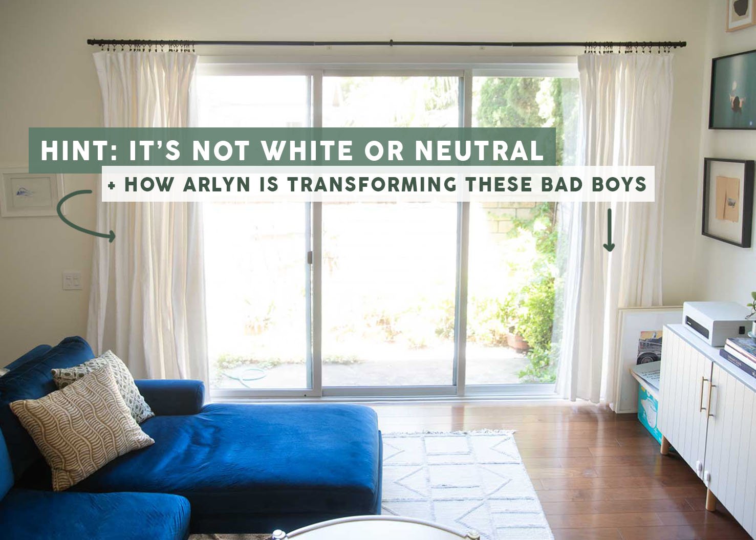 Neutral Living Room Curtains| Cabinets Matttroy