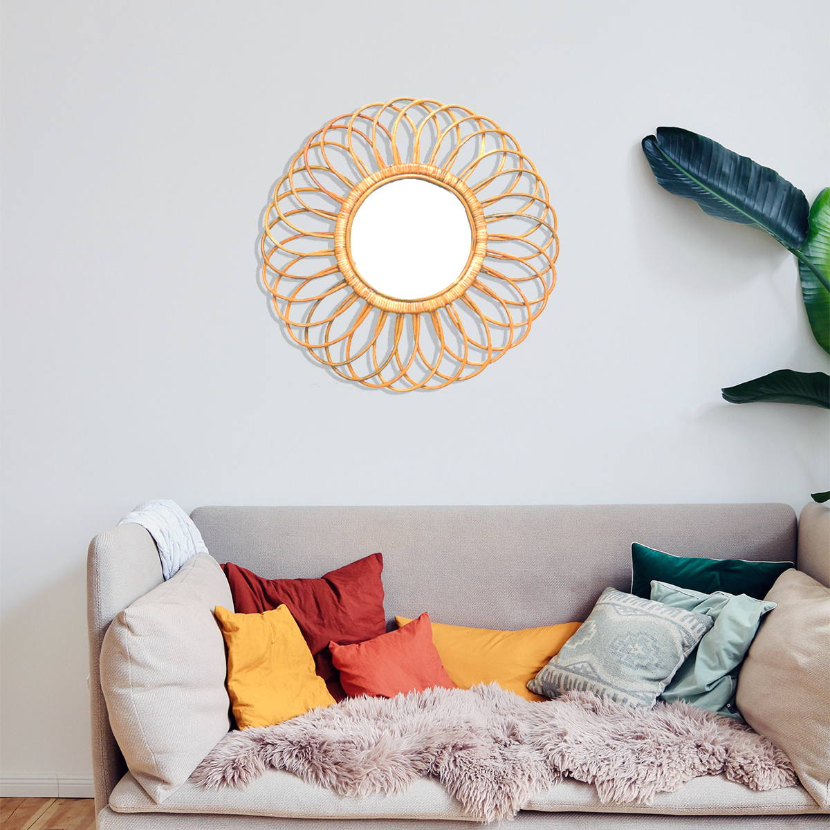 Wall Mirror For Living Room Singapore | Baci Living Room
