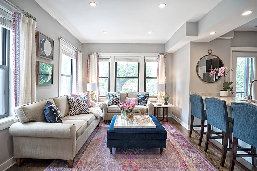 23 Inspired Small Space Living Room Design Ideas That You&#39;ll Love