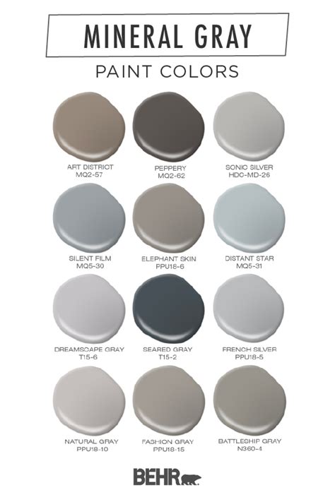 Behr Gray Paint Colors 2020 – Warehouse Of Ideas