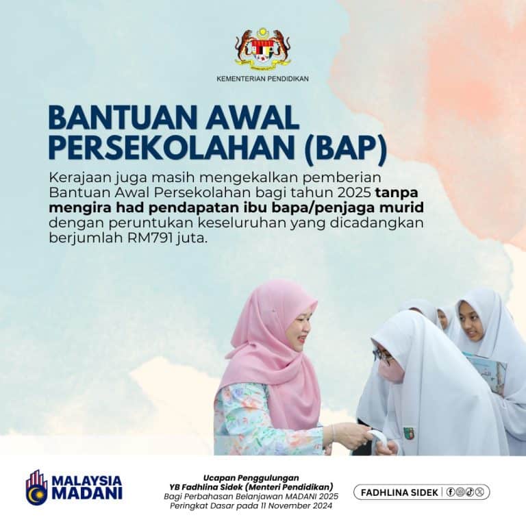 Panduan Bantuan Awal Persekolahan (BAP) 2025 – Syarat & Cara Permohonan - SYOR