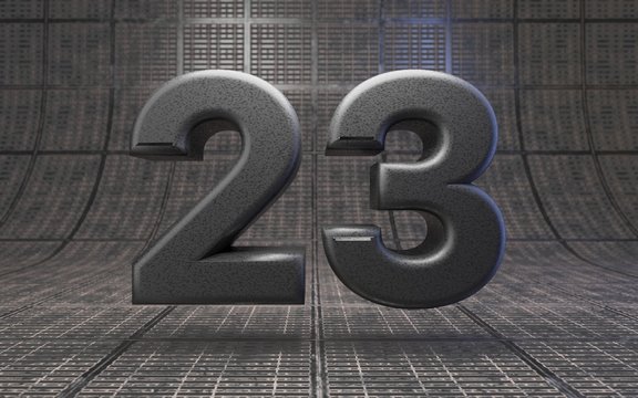 23 Number Wallpaper
