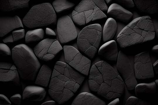 Black Stone Background
