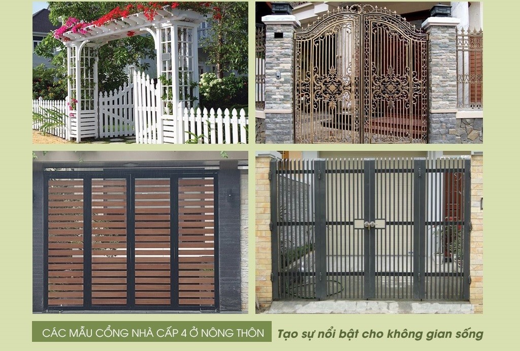Khám Phá đẳng Cấp Với Hàng Rào Cổng Nhà đẹp ở Nông Thôn Thiết Kế độc đáo Và Hiện đại