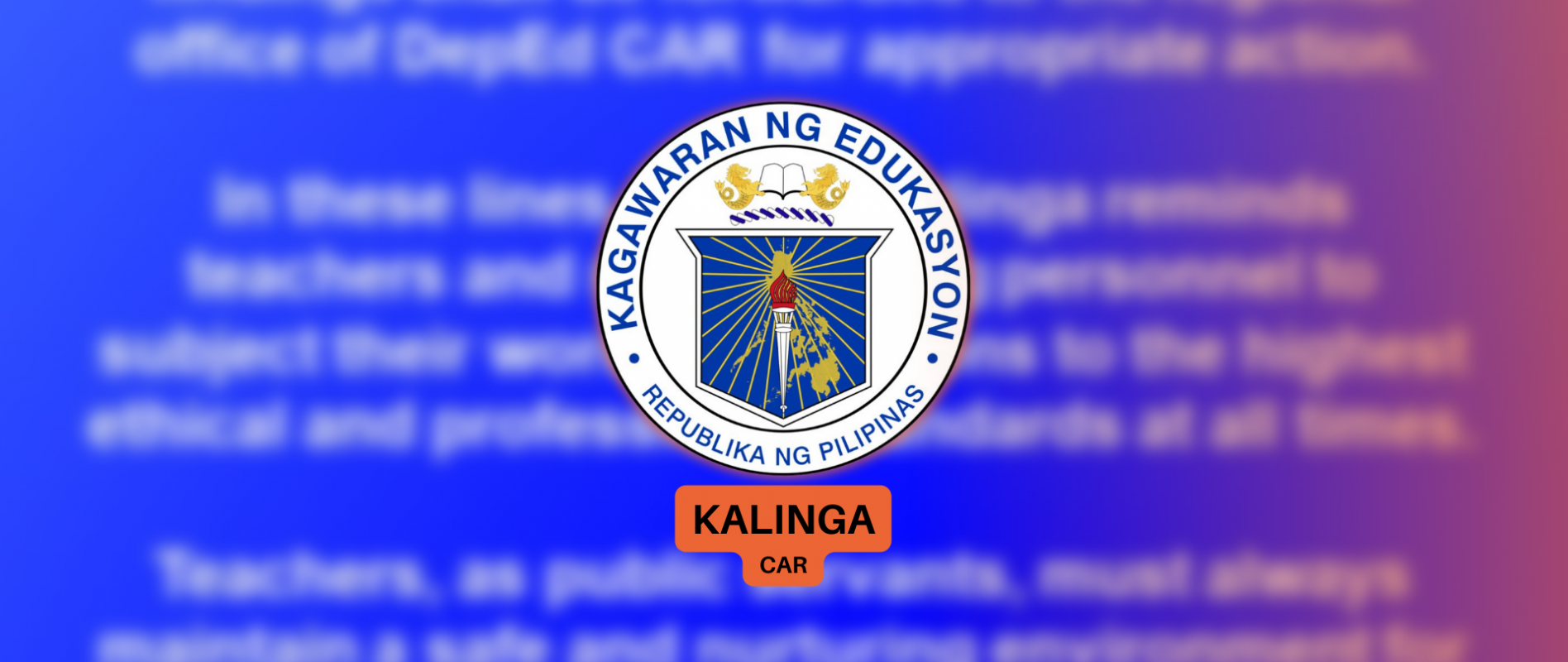 DEPED KALINGA CAR Archives - The POST