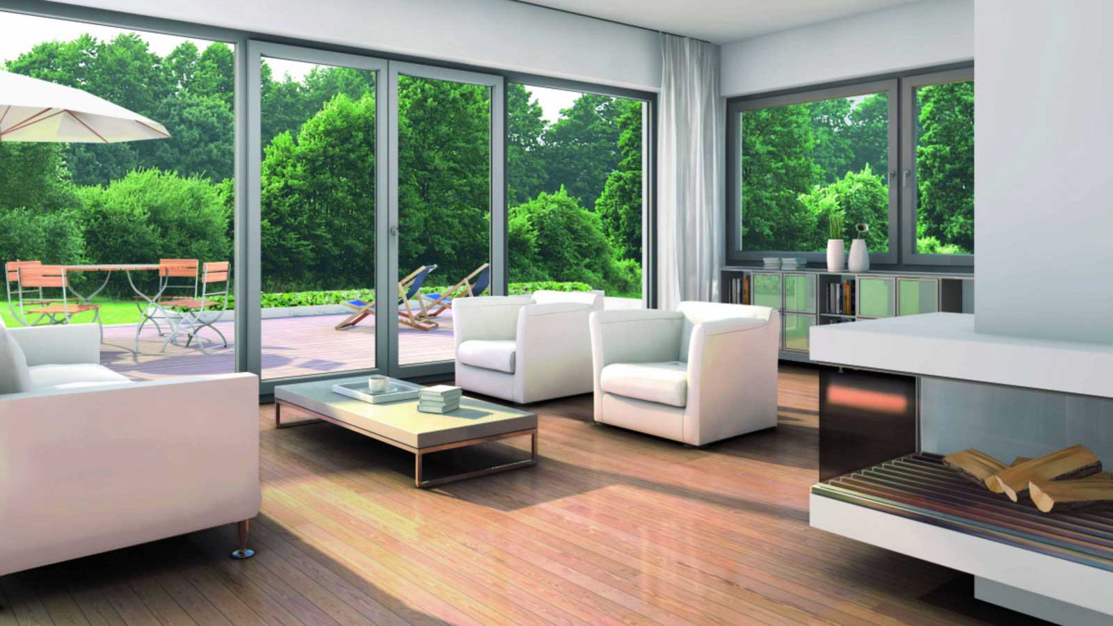 Small Living Room Big Windows | Cabinets Matttroy