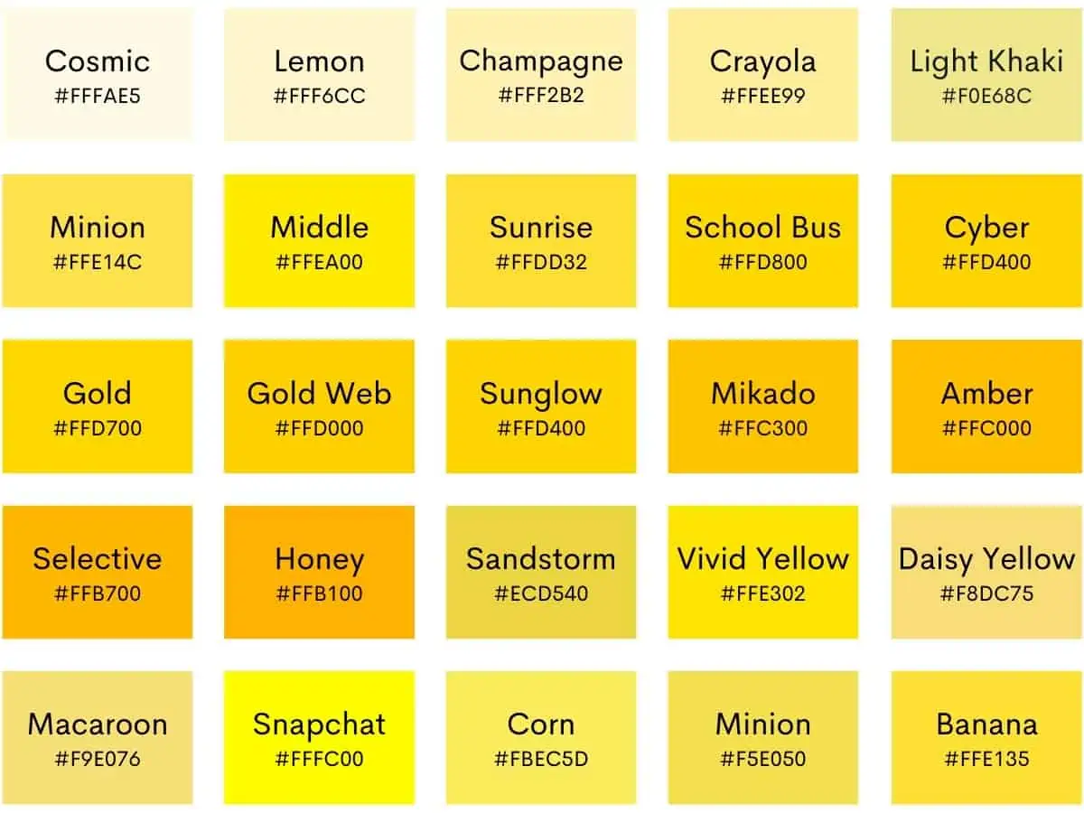 100 Shades Of Green Color With Names Hex Rgb Cmyk - vrogue.co