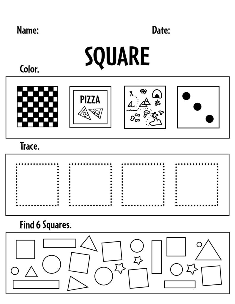 Tracing Squares