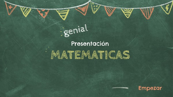Matemáticas