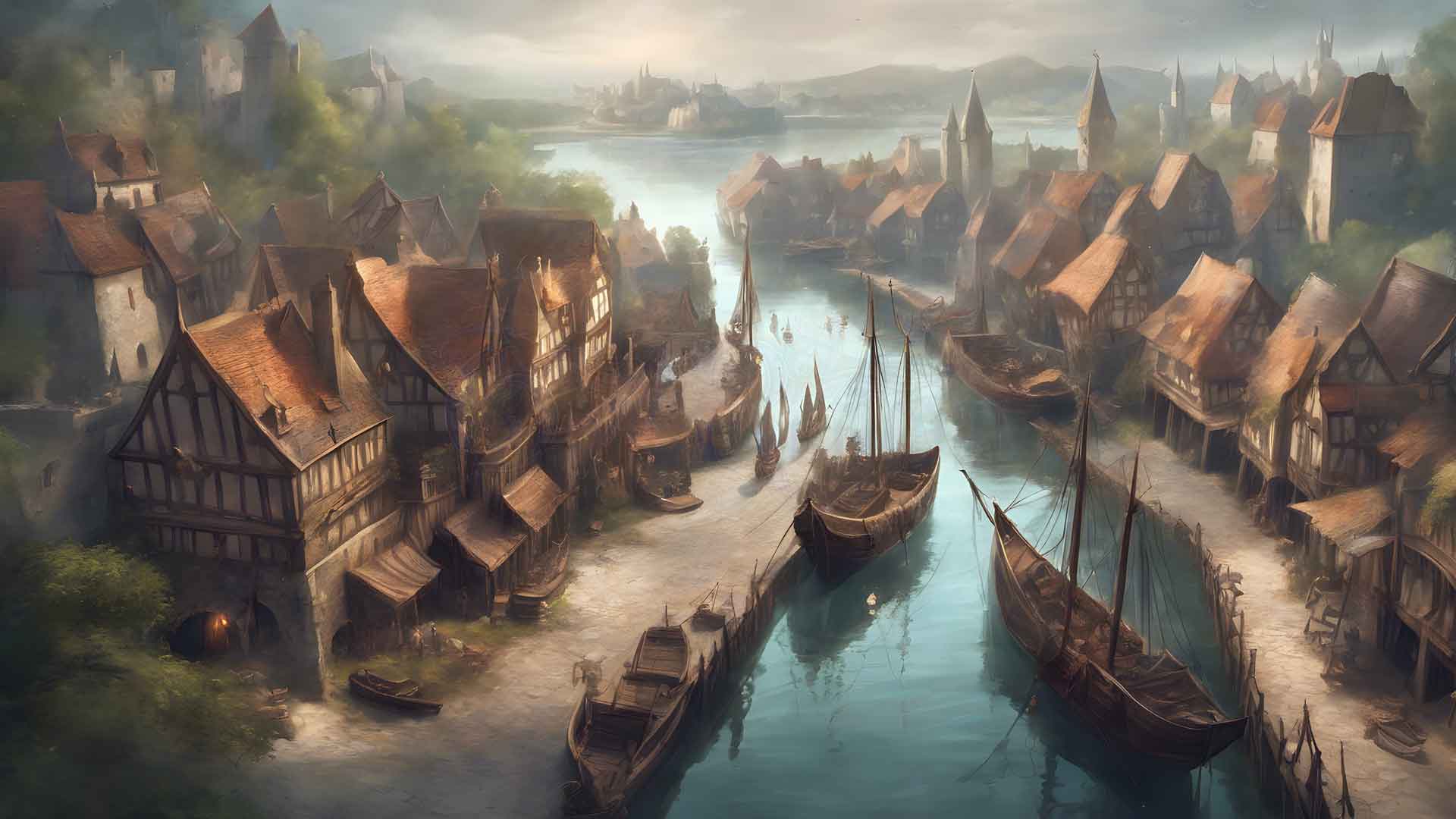 Medieval And Middle Ages History Timelines - Industries And Trading
