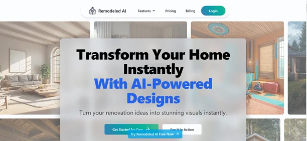 Remodeled AI - AI-Powered Interior Design Tool