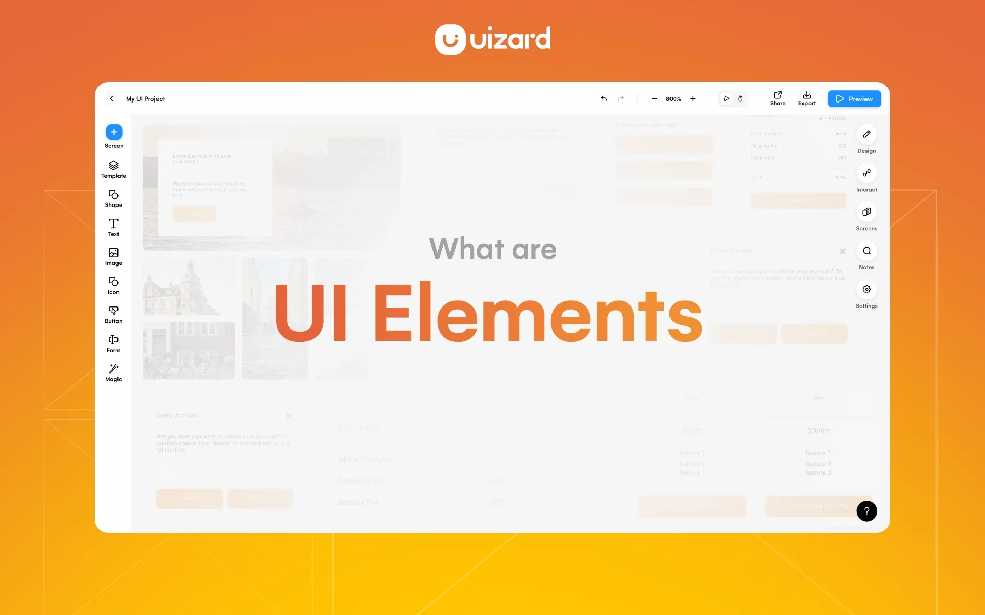 What Are UI Elements? UI Design Elements Explained| Uizard