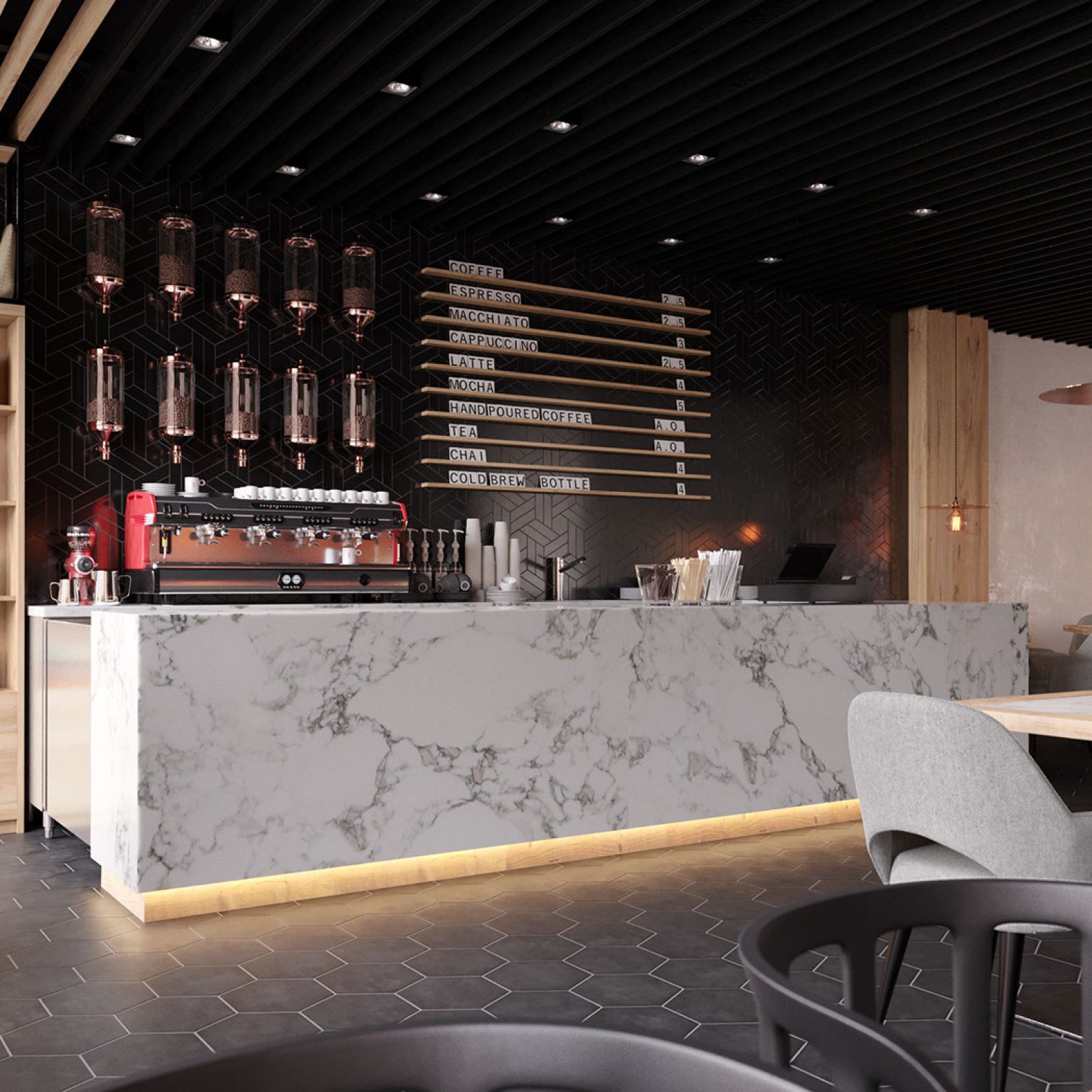 Choose The Best Bar Counter Design For Your Restaurant As Your Needs