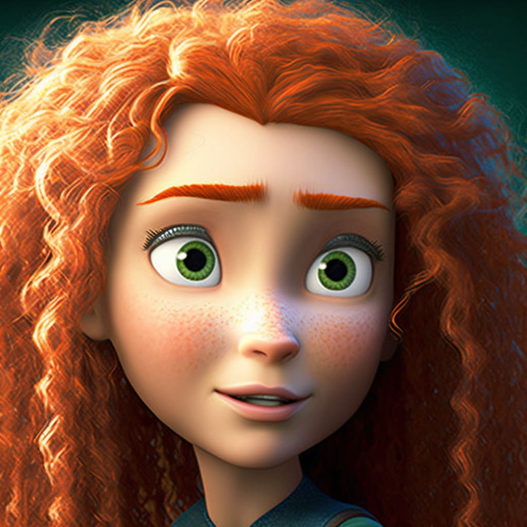 Orange Disney Cartoon Characters
