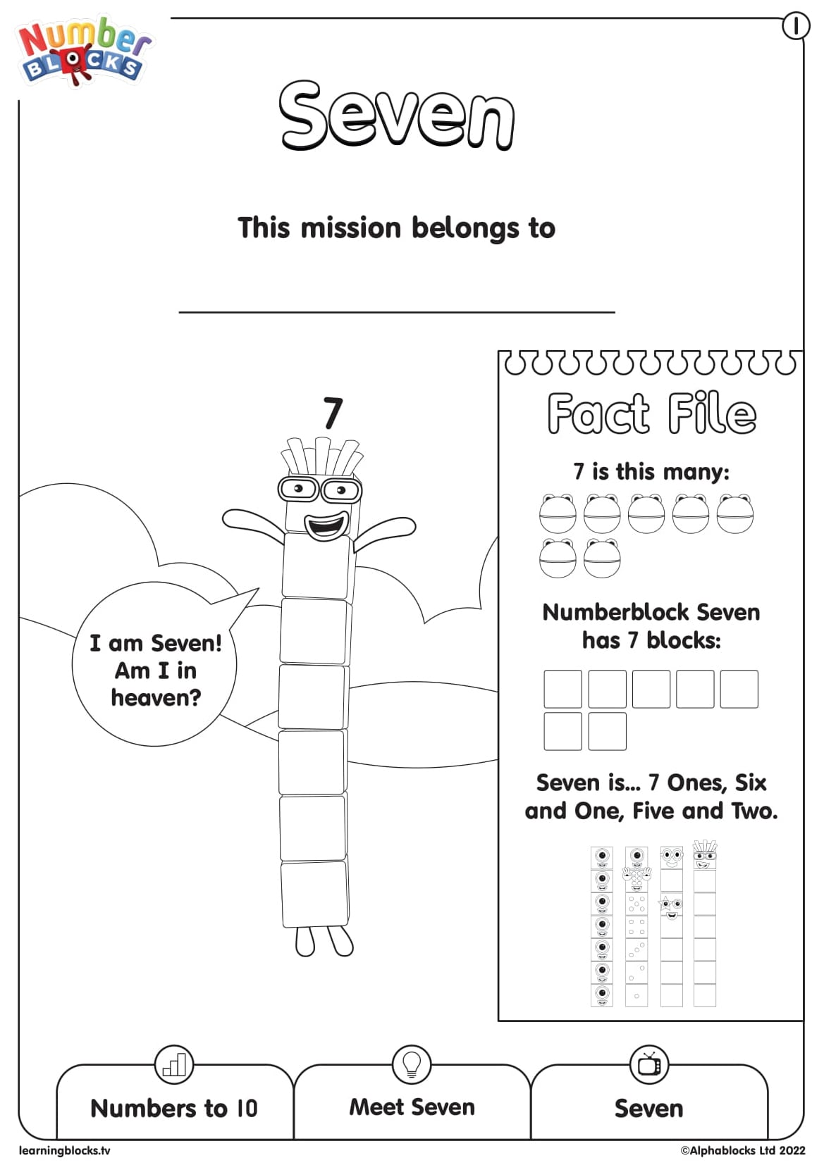 Numberblocks| Episodes| Seven