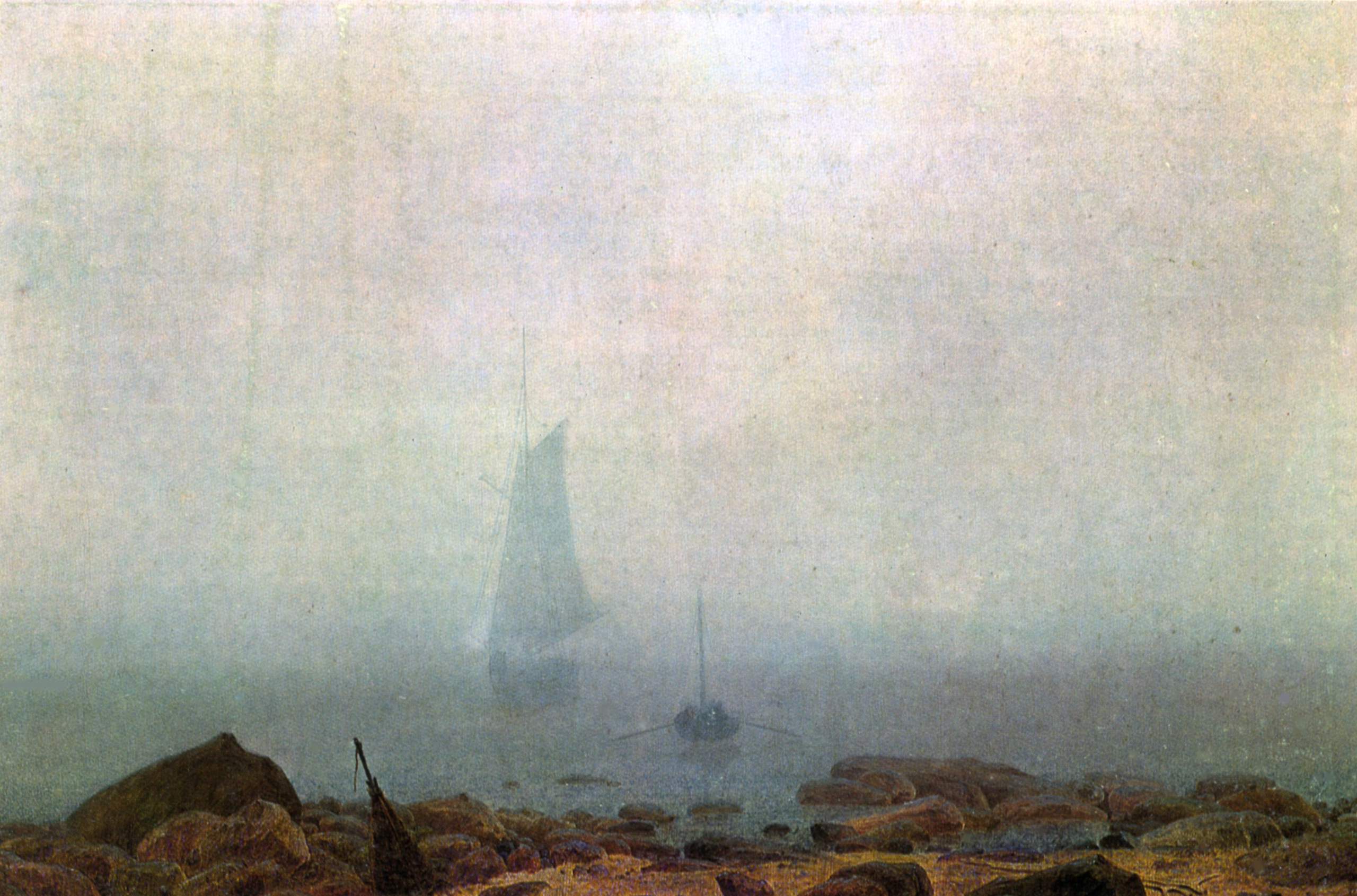 Famous Abstract Art Painting Fog Hd Wallpaper