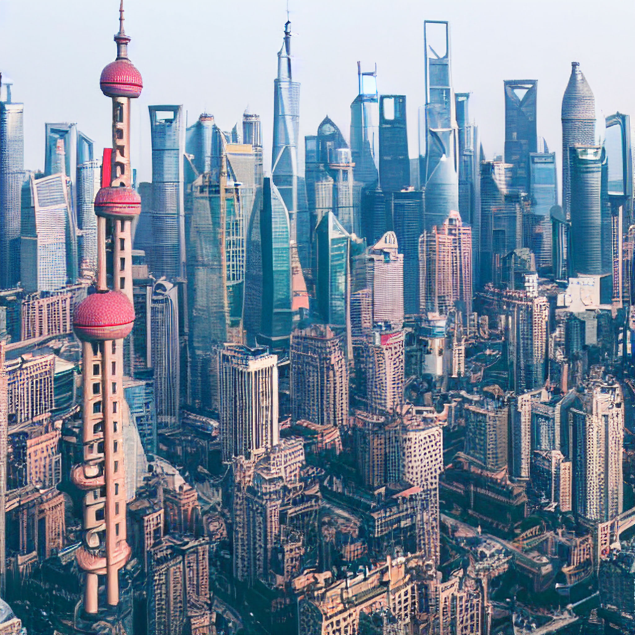 Shanghai and New York - 2 • VIARAMI