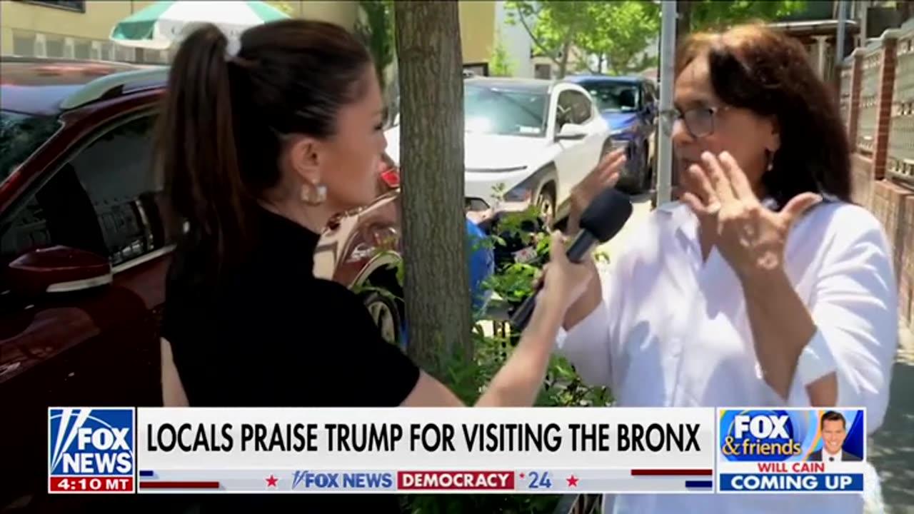More Bronx Voters Tell Fox Host They Support - One News Page VIDEO